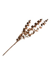 DEKOÄSTE EUKALYPTUS PAILLETTEN BRAUN 61CM