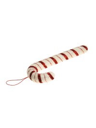 CANDY CANE RED/WHITE 11CM X 29CM