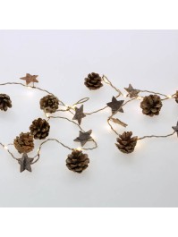 GUIRLANDE FIL MICRO LEDS NATURELLE 220CM