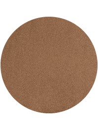 6 PLACEMATS GLITTER PREMIUM LIGHT BROWN DIA 34CM