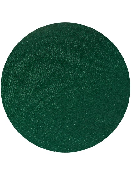 6 SETS DE TABLE PAILLETTES PREMIUM VERT SAPIN DIA 34CM