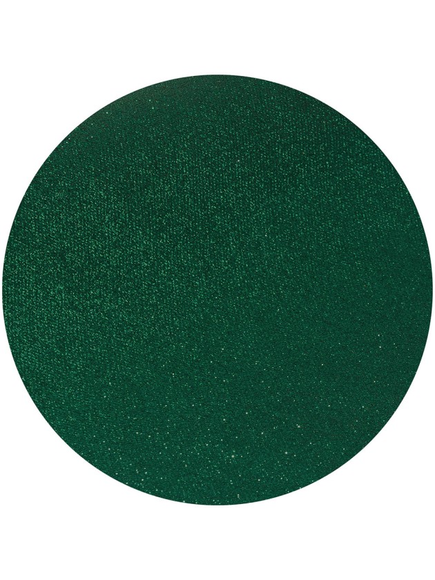 6 TISCHSETS PAILLETTEN PREMIUM GRÜN TANNE DIA 34CM