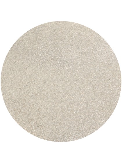 6 PLACEMATS GLITTER PREMIUM MERCURIZED GOLD DIA 34CM