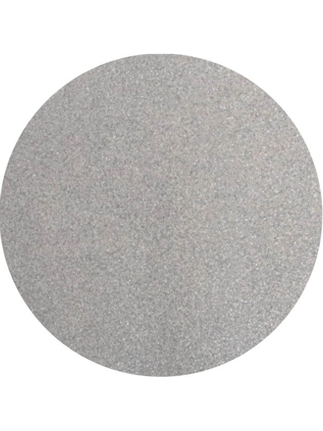 6 SETS DE TABLE PAILLETTES PREMIUM ARGENT DIA 34CM