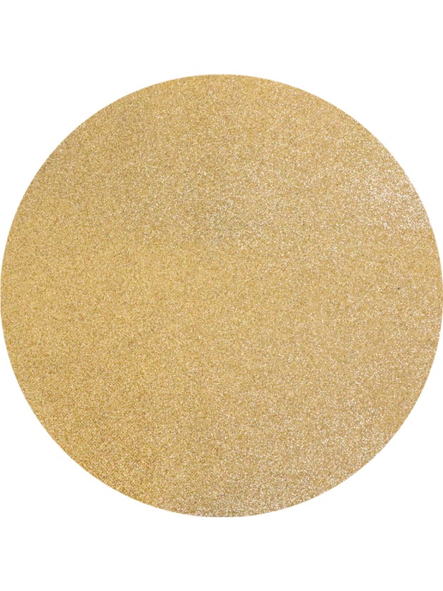 6 PLACEMATS GLITTER PREMIUM GOLD DIA 34CM