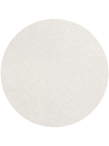 6 TISCHSETS PAILLETTEN PREMIUM WEISS SCHILLERND DIA 34CM