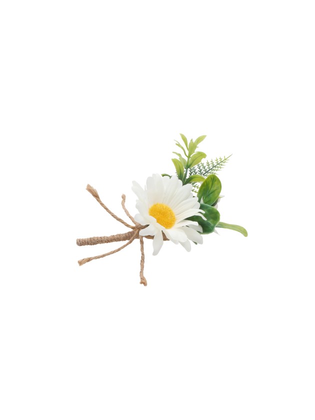 MINI BOUQUET MARGUERITE 9CM X 15CM