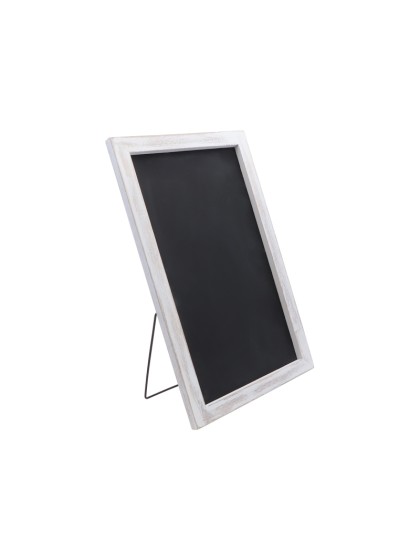 CADRE RUSTIQUE ARDOISE SUPPORT METAL 27CM X 1.5CM X 43CM