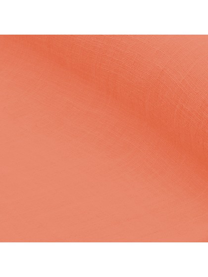 CHEMIN DE TABLE COTON LAVE TANGERINE 30CM X 5M