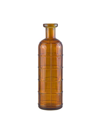 VASE GRAFIKA 1.7L AMBER DIA 10CM X 33CM