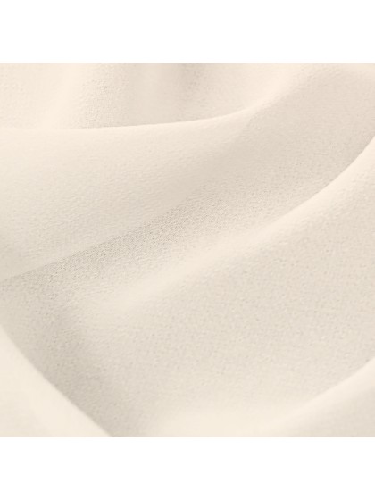 GEFALTETE TISCHDECKE TOUCHE DE VENT ELFENBEIN 140CM X 240CM