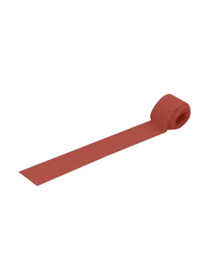 RUBAN TOUCHE DE VENT TERRACOTTA 4CM X 5M
