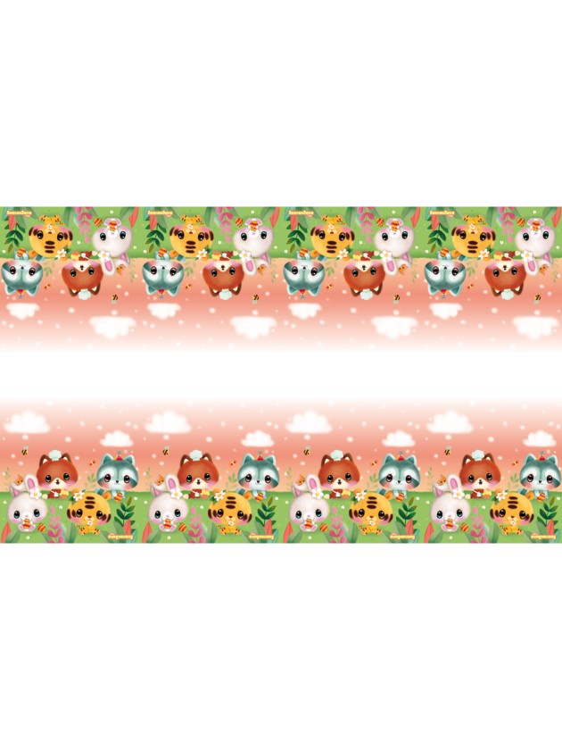 NAPPE PAPIER RECYCLABLE 40GSM BANGOBERRY © 136CM X 228CM