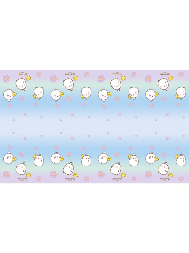 TISCHDECKE PAPIER RECYCLABLE 40GSM MOLANG © 136CM X 228CM