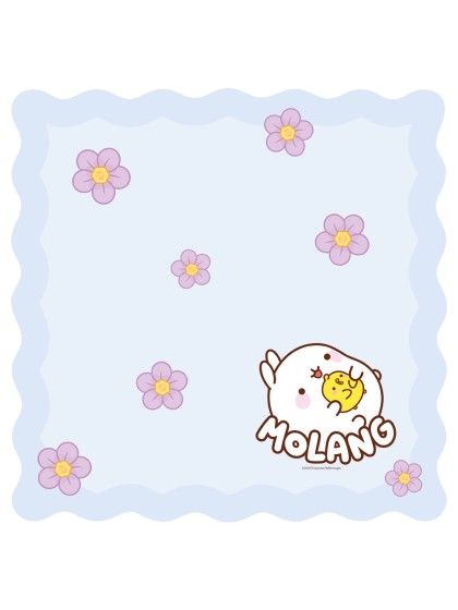 20 SERVIETTES PAPIER 3 PLIS MOLANG © 33CM X 33CM