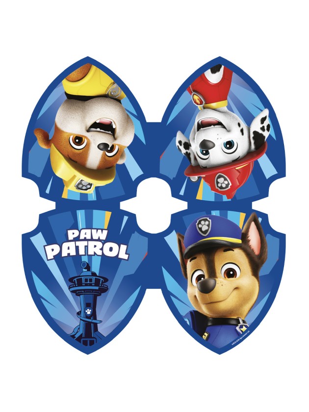 20 SERVIETTEN PAPIER 3 FALETEN PAW PATROL © 28CM X 32CM