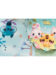 8 TELLER PLASTIC FREE 2 SORT. BANGOBERRY © 23CM