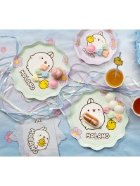 8 TELLER PLASTIC FREE MOLANG © 23CM