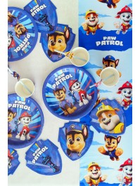 8 TELLER PLASTIC FREE PAW PATROL © 23CM