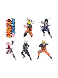 LOT 24 CONFETTI PAPIER NARUTO SHIPPUDEN © 3.5CM