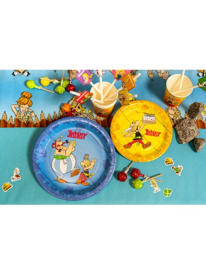 8 TELLER PLASTIC FREE ASTERIX® 18CM