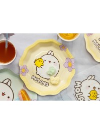 8 TELLER PLASTIC FREE 2 SORT. MOLANG © 18CM