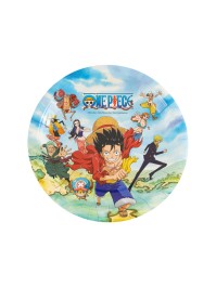 8 TELLER PLASTIC FREE ONE PIECE © 18CM