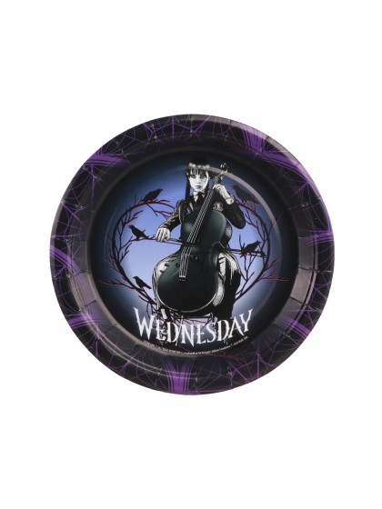 8 PLATES PLASTIC FREE WEDNESDAY © 18CM