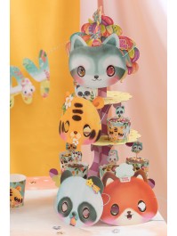 8 MASQUES PAPIER 4 ASS BANGOBERRY © TAILLES ASSORTIES