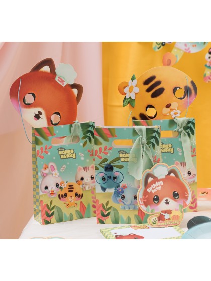 8 PAPER MASKS 4 ASS BANGOBERRY © ASSORTED SIZES