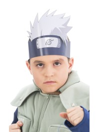 8 COIFFES PAPIER NARUTO/ KAKASHI 2 SORT. NARUTO SHIPPUDEN © Einheitsgröße