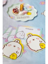 8 CARTONS INVITATION + ENVELOPPES MOLANG © 16.7CM X 13.8CM
