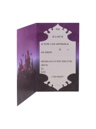 8 CARTONS INVITATION MERCREDI -WEDNESDAY © 10CM X 16CM