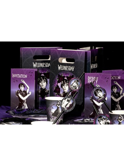 8 KARTONS EINLADUNG MITTWOCH - WEDNESDAY © 10CM X 16CM
