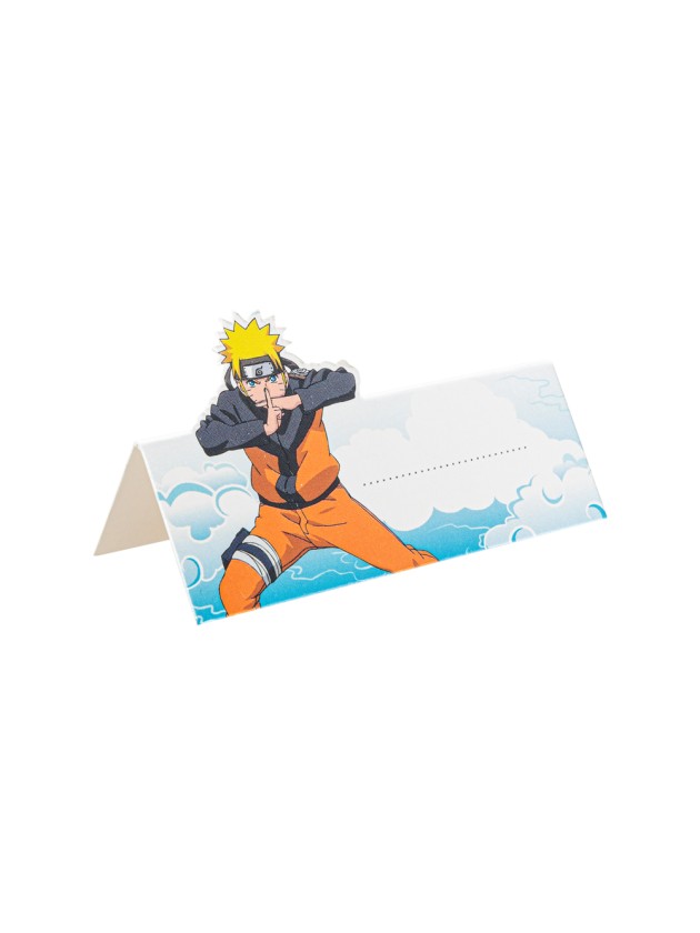 8 MARQUE-PLACES NARUTO SHIPPUDEN © 6CM X 8CM