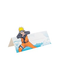 8 MARQUE-PLACES NARUTO SHIPPUDEN © 6CM X 8CM