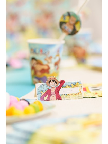 9 TISCHKARTEN ONE PIECE © 6CM X 8CM