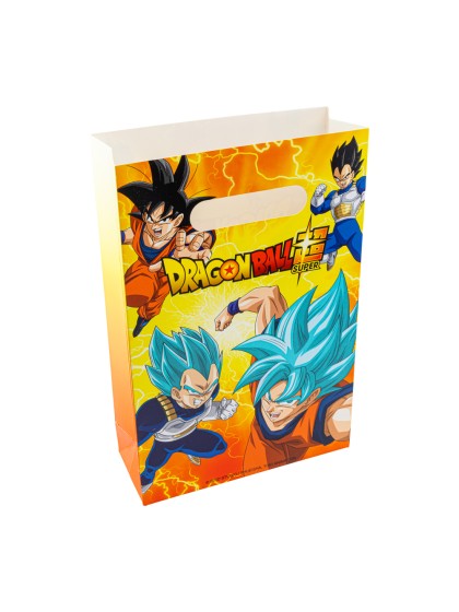 SET 4 GESCHENKTÜTEN PAPIER DRAGON BALL SUPER © 15.8CM X 23.6CM