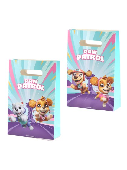 SET 4 GESCHENKTÜTEN PAPIER PAW PATROL © 15.8CM X 23.6CM