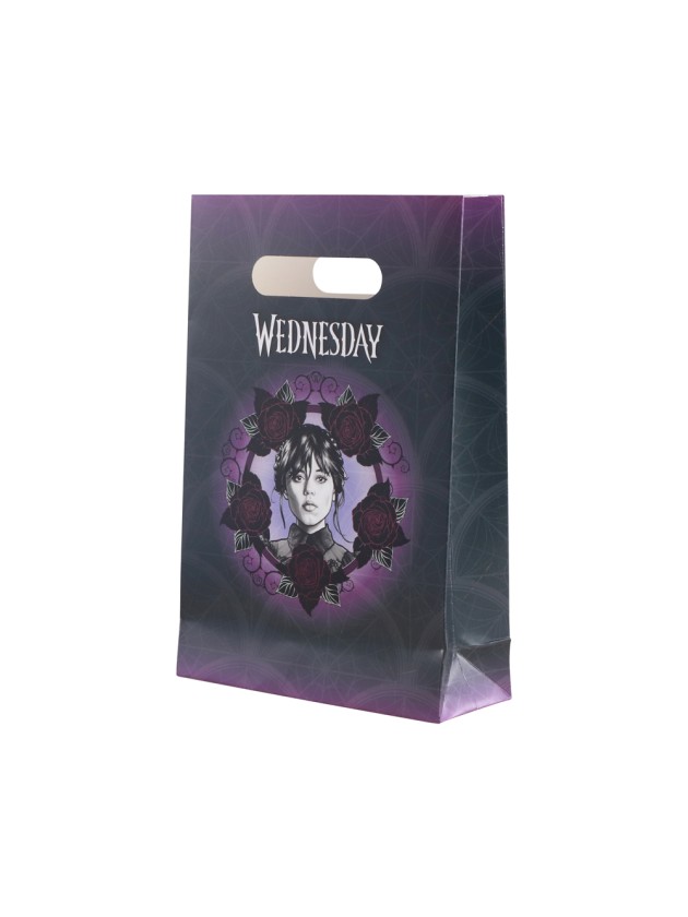 SET 4 PAPER BAGS WEDNESDAY © 15.8CM X 23.6CM HT