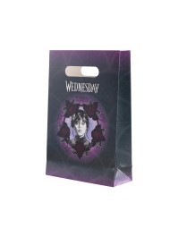 SET 4 GESCHENKTÜTEN PAPIER MITTWOCH - WEDNESDAY © 15.8CM X 23.6CM