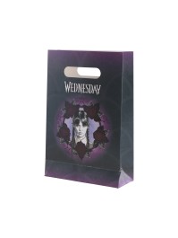 SET 4 SACS CADEAUX PAPIER MERCREDI -WEDNESDAY © 15.8CM X 23.6CM