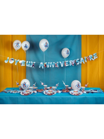 PAPER GARLAND JOYEUX ANNIVERSAIRE NARUTO SHIPPUDEN © 250CM X 16CM HT