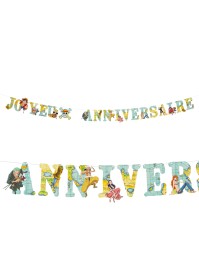 PAPER GARLAND JOYEUX ANNIVERSAIRE ONE PIECE © 250CM X 16CM HT