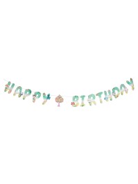 GIRLANDE PAPIER ALLES GUTE ZUM GEBURTSTAG BANGOBERRY © 200CM X 16CM