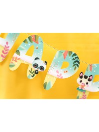 PAPER GARLAND HAPPY BIRTHDAY BANGOBERRY © 200CM X 16CM HT