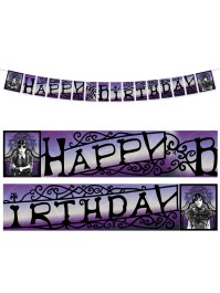 GUIRL PAPIER HAPPY BIRTHDAY MERCREDI-WEDNESDAY © 200CM X 18.5CM