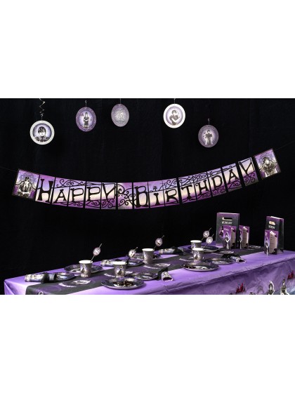 GUIRL PAPIER HAPPY BIRTHDAY MERCREDI-WEDNESDAY © 200CM X 18.5CM