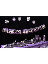 GUIRL PAPIER HAPPY BIRTHDAY MERCREDI-WEDNESDAY © 200CM X 18.5CM