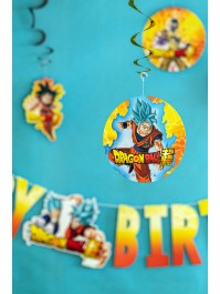 SET 5 SWIRLS DRAGON BALL SUPER © DIA 17CM X 60CM HT
